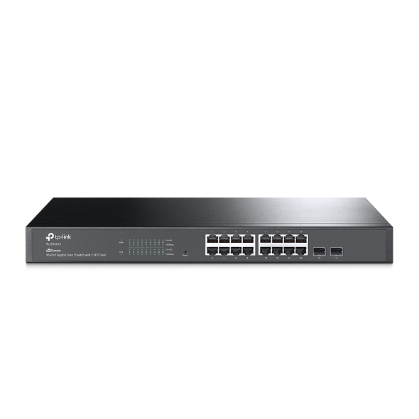 TP Link SG2218 JetStream 16-Port Gigabit Smart Switch with 2 SFP Slots