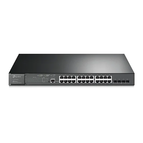 TP Link SG3428MP Omada 28-Port Gigabit L2+ Managed Switch with 24-Port PoE+ 384W