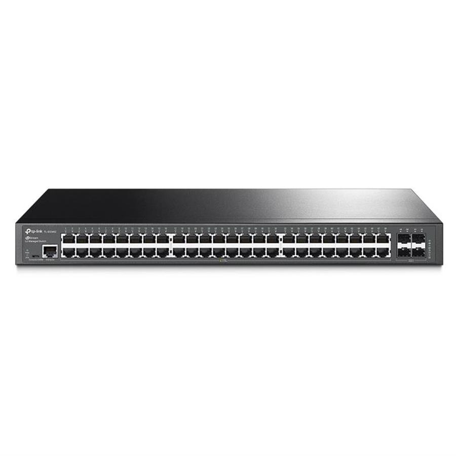 TP Link SG3452 JetStream 48-Port Gigabit L2 Managed Switch with 4 SFP Slots