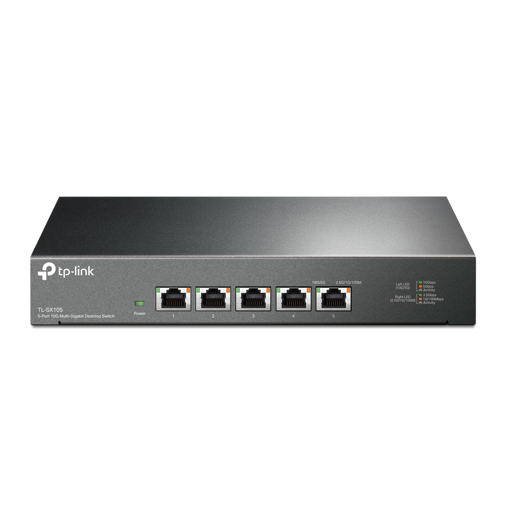 TP Link SX105 5-Port 10Gbe Desktop Network Switch