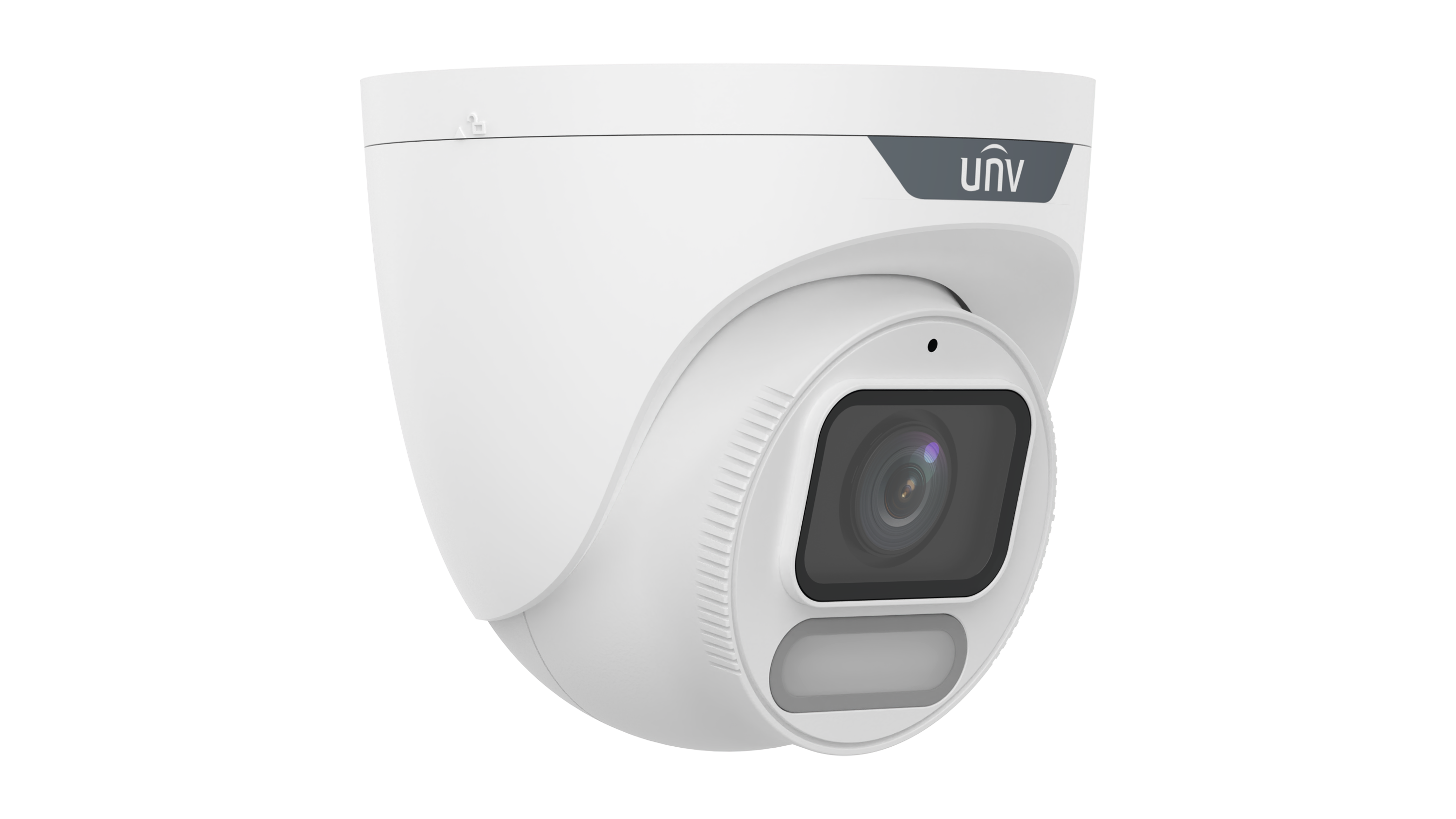 UNV IPC3628LE-ADF28K-WP 8MP ColorHunter Wise-ISP Warm Light Turret