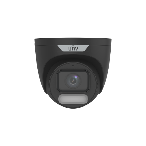 UNV IPC3628LE-ADF28K-WP-BLACK 8MP ColorHunter Wise-ISP Warm Light Turret