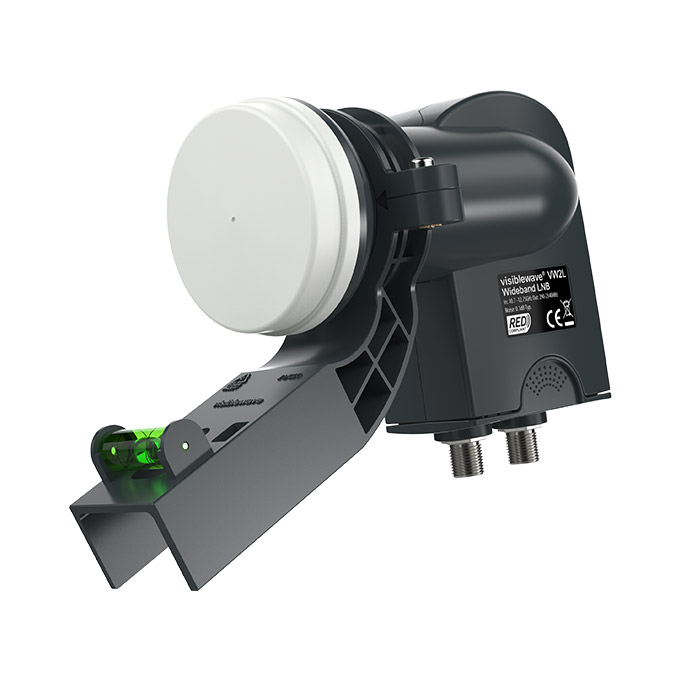 PHILEX WIDEBAND LNB (2 OUTPUTS TO UK SPEC SUPPLIED WITH MK4 BRACKET)