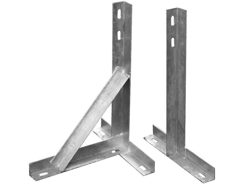 Blake 12" T&K Welded Wall Bracket Galvanized