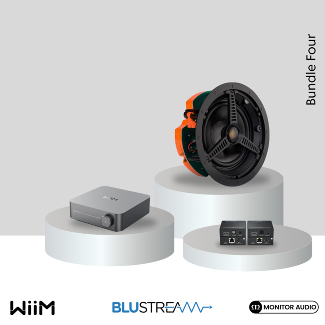 WiiM Bundle Deal 4: C180 - CAT100EARC - WiiM Amplifier