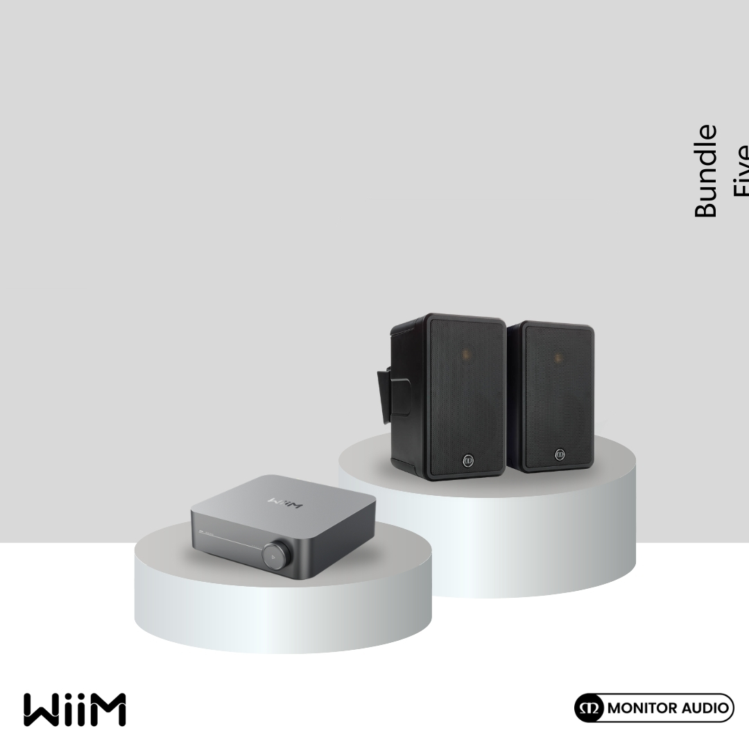 WiiM Bundle Deal 5: Climate 50 Black - WiiM Amplifier