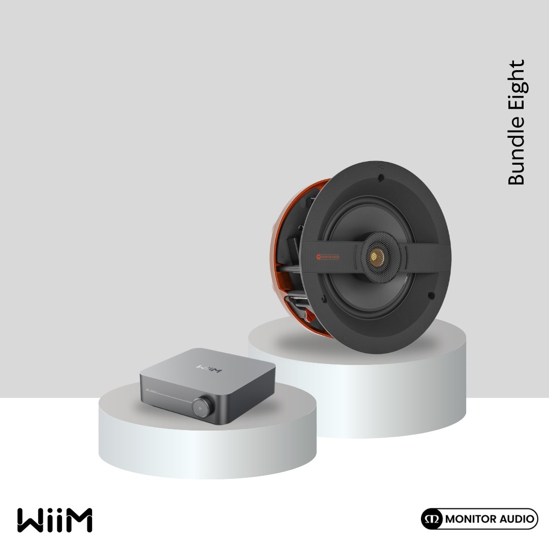 WiiM Bundle Deal 8: C1M x 2 - WiiM Amp Grey