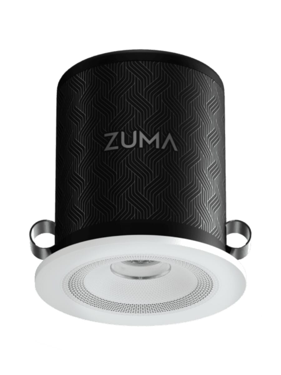 Zuma Lumisonic Speaker Light with Simplicity Round Bezel